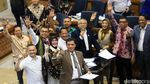 Potret Baleg DPR dan Pemerintah Setujui Draf Revisi UU Pilkada