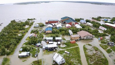 Banjir Akibat Luapan Sungai Kuskokwim Terjang Alaska