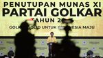 Berkemeja Kuning, Jokowi Tutup Munas XI Golkar