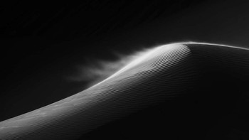 Pemenanf kategori Landscape diraih Matteo Strassera Foto: Black and White Photo Awards