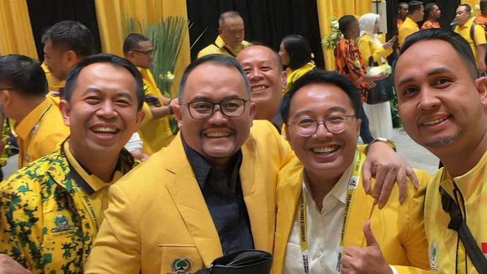 Dodi Reza Alex Noerdin di Munas Golkar.