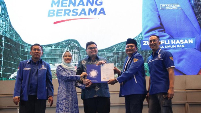 DPD PAN Jatim telah menyerahkan rekomendasi ke 23 bacakada