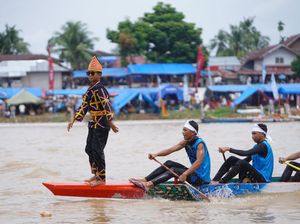 Tarian Aura Farming Anak Pacu Jalur Kuansing Mendunia, Yuk Kenali Filosofinya