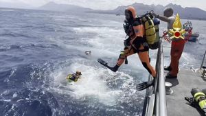 Geger Pencarian Korban Kapal Pesiar yang Tenggelam di Italia