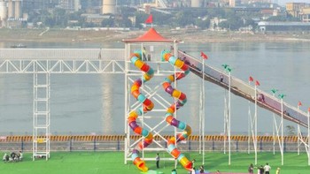 Paradise hasil jepretan Yanzhou Chen dari China didapuk sebagai juara satu kategori Cityscape. Foto ini diambil menggunakan iPhone 15 Pro Max. Foto: Yanzhou Chen/iPhone Photography Awards 2024