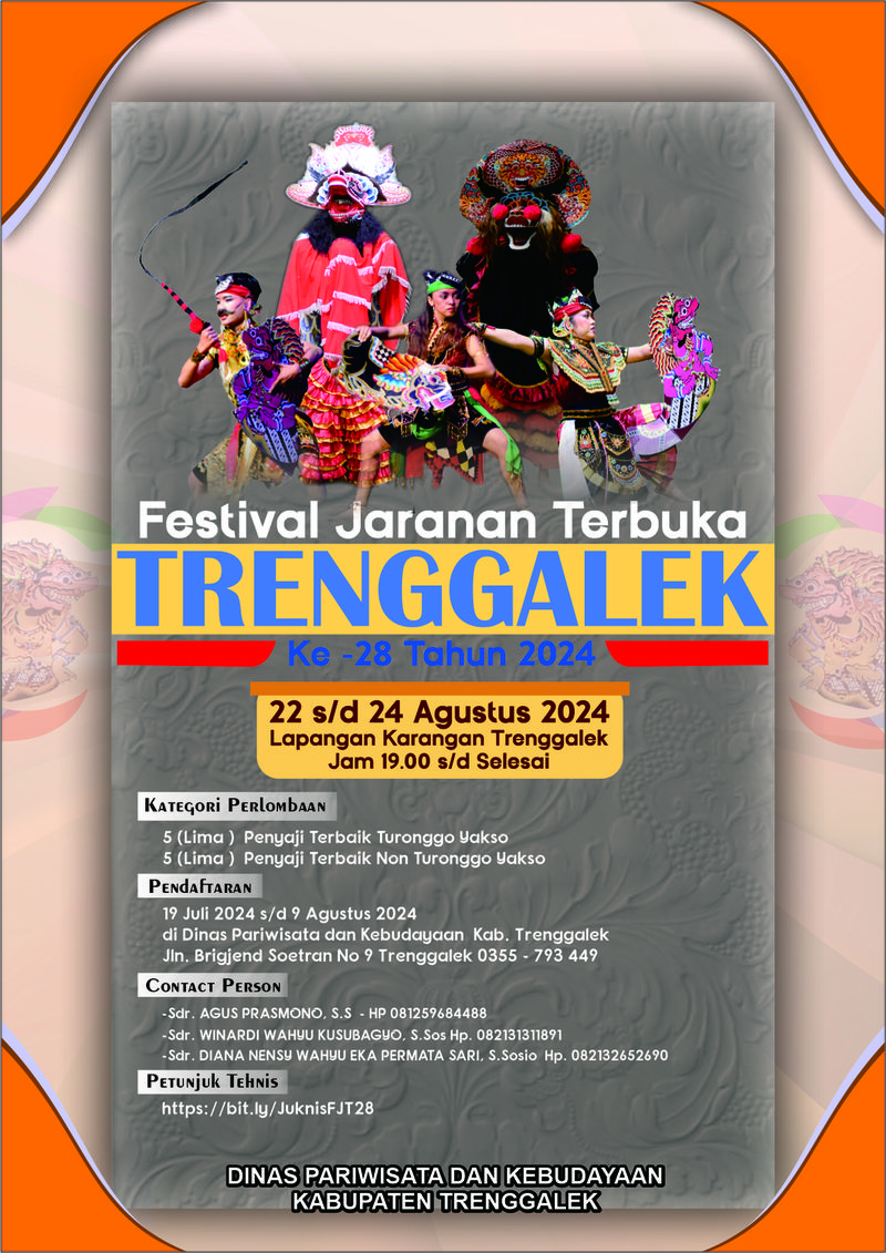 Jadwal Festival Jaranan Terbuka 2024