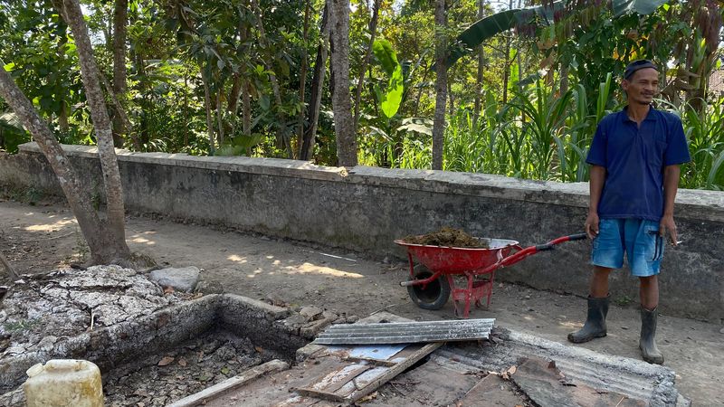 Kotoran Sapi Jadi Biogas