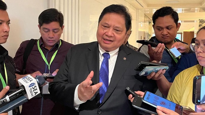 Menko Perekonomian Airlangga Hartarto.