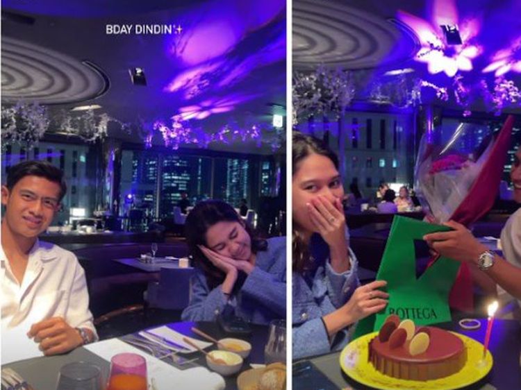 Momen Manis Azizah Salsha Makan Bersama Pratama Arhan