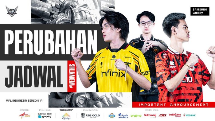 Moonton Games resmi mengumumkan adanya perubahan pada jadwal MPL ID S14. Pergantian jam main ini berlaku dari pekan ketiga.