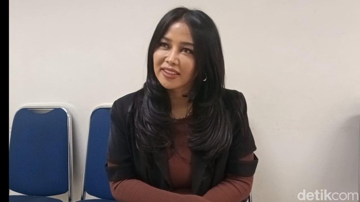 Mutia Ayu saat ditemui di kawasan Transmedia.