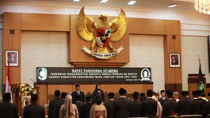 Pelantikan anggota DPRD Banyuwangi