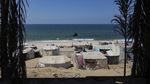 Penampakan Pantai di Gaza Dipenuhi Tenda Pengungsian