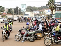 Saat Ojek Motor Boda-boda Kuasai Ibu kota Uganda