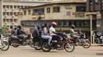 Saat Ojek Motor Boda-boda Kuasai Ibu kota Uganda