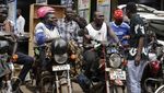 Saat Ojek Motor Boda-boda Kuasai Ibu kota Uganda