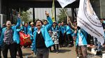 Gerbang Pancasila DPR Juga Digeruduk Massa Tolak Revisi UU Pilkada
