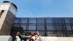 Jelang Demo, Barier Beton Bentengi Gedung DPR