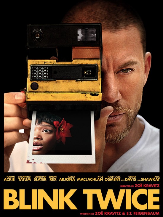 Blink Twice Cuplikan adegan dalam film Blink Twice.