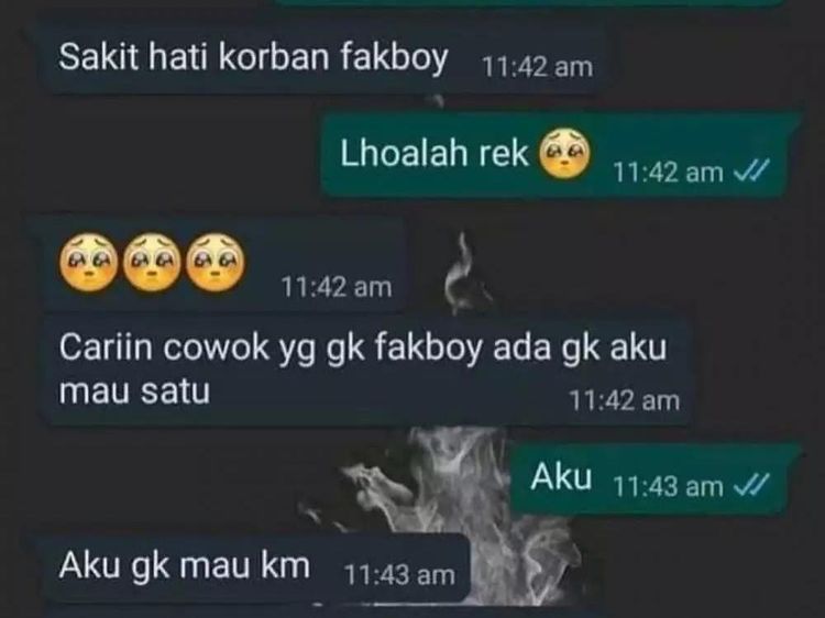 Chat Kocak Kena PHP, Kadang Hidup Nggak Sesuai Impian