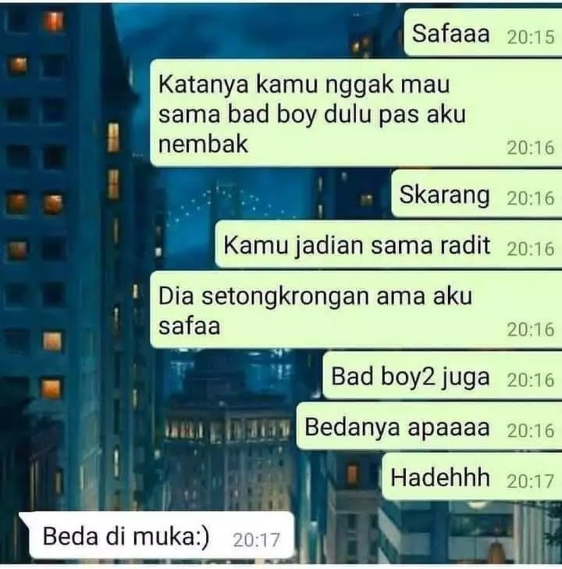 Yang jadi korban pemberi harapan palsu (PHP), deretan chat ini mungkin bisa related buat kamu. Yang sabar ya, Bos.