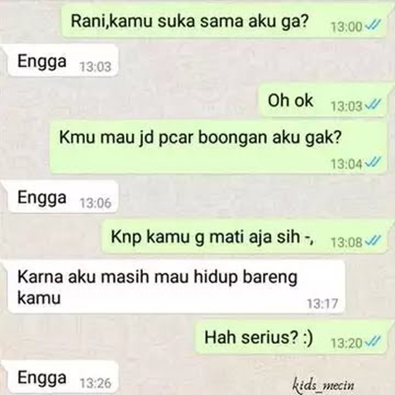 Yang jadi korban pemberi harapan palsu (PHP), deretan chat ini mungkin bisa related buat kamu. Yang sabar ya, Bos.