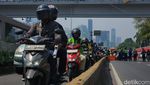 Jalan Gatsu Depan DPR Ditutup, Kendaraan Diarahkan ke Busway