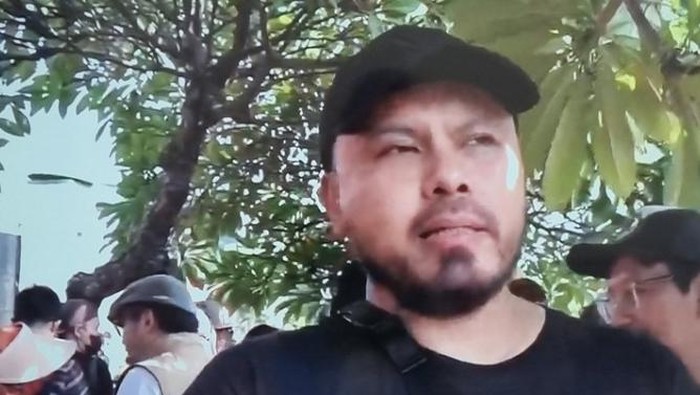Joko Anwar saat demo