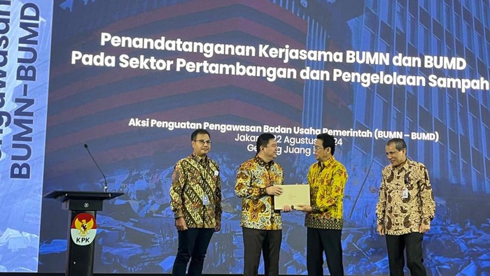 Koordinator Pelaksana Stranas PK sekaligus Deputi Pencegahan dan Monitoring Komisi Pemberantasan Korupsi (KPK) Pahala Nainggolan.