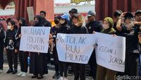 Deretan Demo Kawal Putusan MK Di Jawa Timur