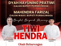 PDIP Resmi Usung Tiwi-Hendra Maju di Pilkada Purbalingga
