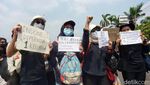 Aksi Mahasiswa Demo di DPR