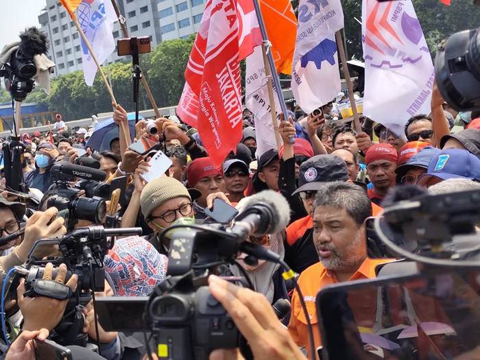 Presiden Partai Buruh Said Iqbal (Azhar-detikcom)
