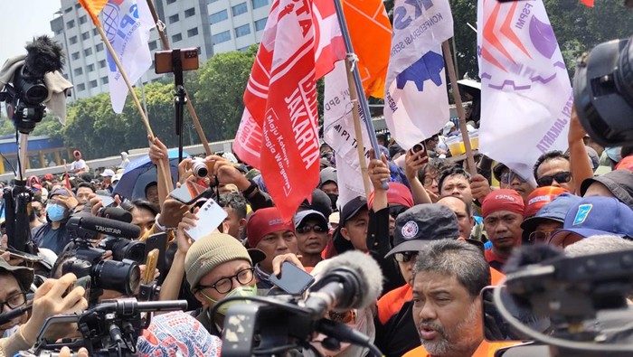 Presiden Partai Buruh Said Iqbal (Azhar-detikcom)