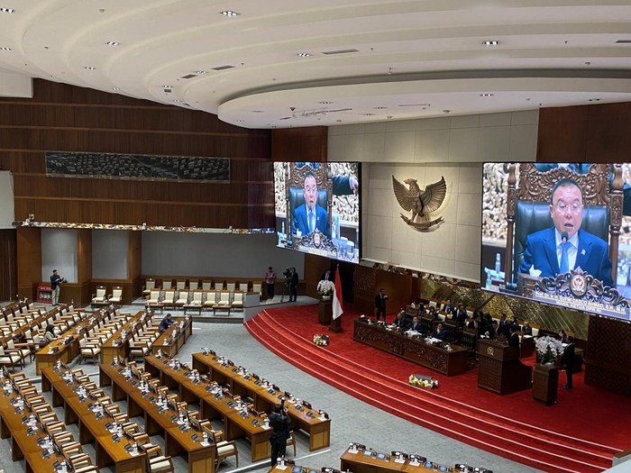 Rapat Paripurna DPR (Dwi-detikcom)