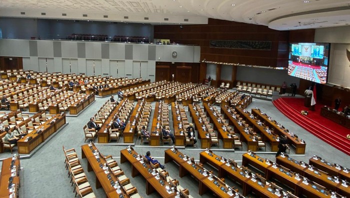Rapat paripurna DPR RI ditunda 30 menit (Dwi/detikcom)