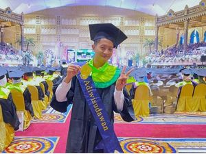 Kisah Rayyan Lulus Tanpa Skripsi Lewat Inovasi Kapal Cepat Berbasis GPS di Unesa