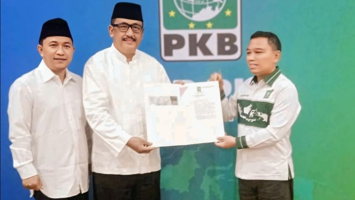 Restu dan Intruksi PKB Untuk Asep Japar dan Andreas di Pilkada Sukabumi