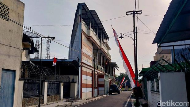 Rumah unik di Kota Malang yang viral karena seolah cuma segaris.