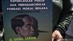 Suasana Aksi Tolak Revisi UU Pilkada di MK