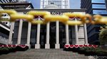 Suasana Gedung MK Jelang Demo Tolak RUU Pilkada