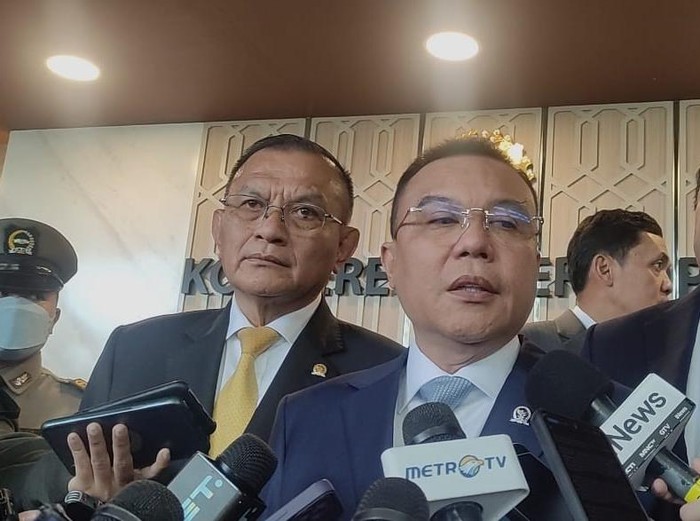 Wakil Ketua DPR Dasco (tengah)-(Firda/detikcom)