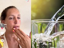 Wanita Ini Menangis Usai Beli Air Putih Seharga Rp 295 Ribu