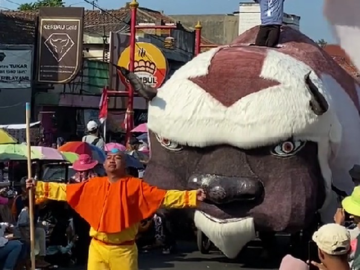 Bikin Heboh, karnaval tema Avatar: The Legend of Aang di Jawa Tengah mendadak viral di TikTok.