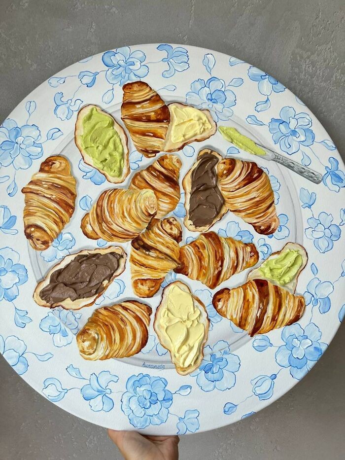 Cantik! 10 Lukisan Makanan di Atas Piring Buatan Seniman Ukraina Cantik! 10 Lukisan Makanan di Atas Piring Buatan Seniman Ukraina