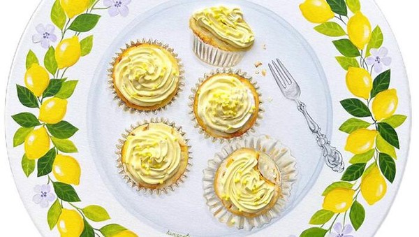 Cantik! 10 Lukisan Makanan di Atas Piring Buatan Seniman Ukraina
