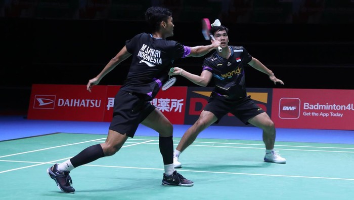 Daniel Marthin/Muhammad Shohibul Fikri di Japan Open 2024