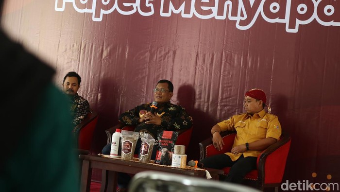 Guru besar Fakultas Peternakan UGM yang juga Tenaga Ahli Kementan RI Prof Ali Agus dalam acara Fapet Menyapa, Jumat (23/8/2024).