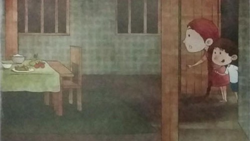 Ilustrasi cerita Tampe Ruma Sani. (Istimewa)