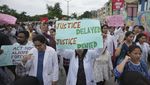 Aksi Protes Pemerkosaan-Pembunuhan Dokter Magang di India Makin Memanas